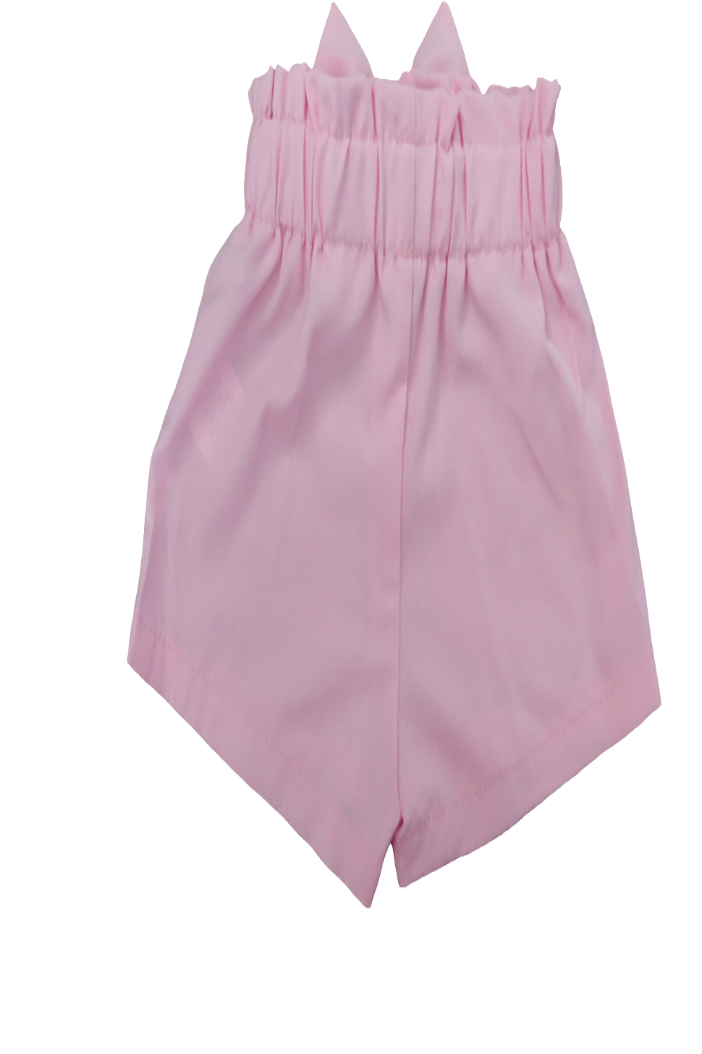 Short lichtroze met strik