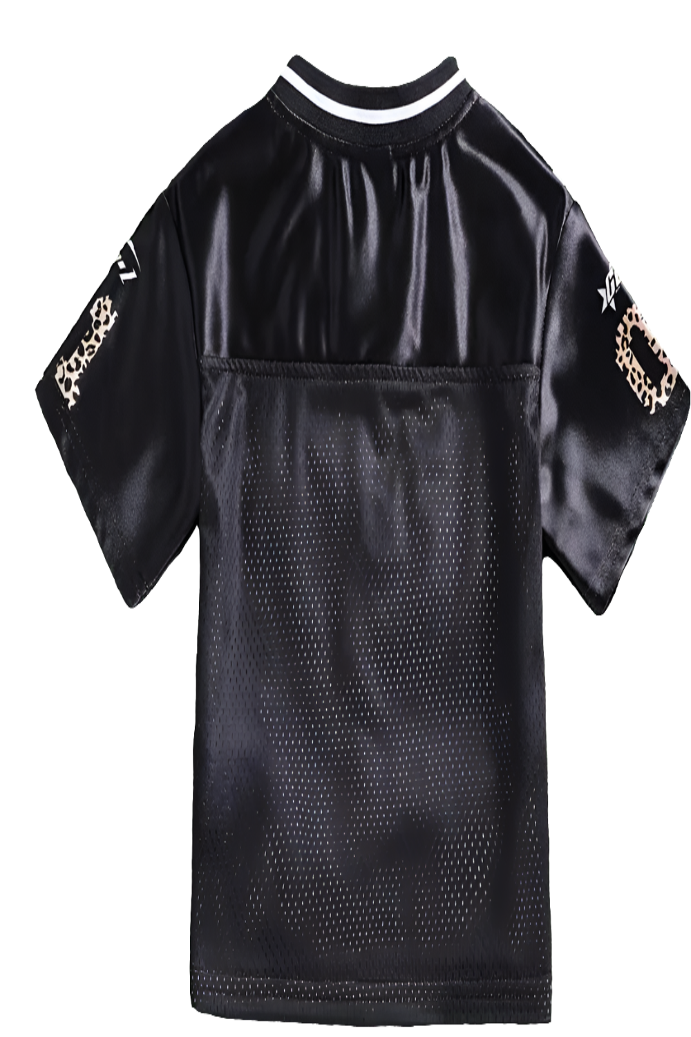 American Football Shirt  “01” zwart