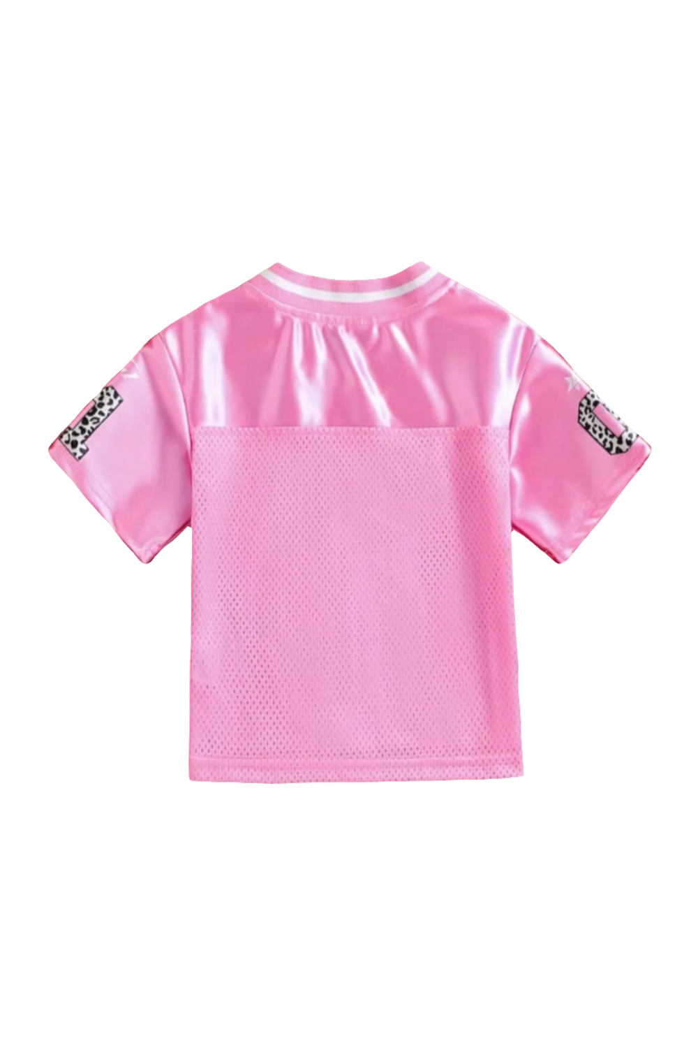 American Football Shirt “01”   Fel roze . ( te combineren met de hoge gymp)