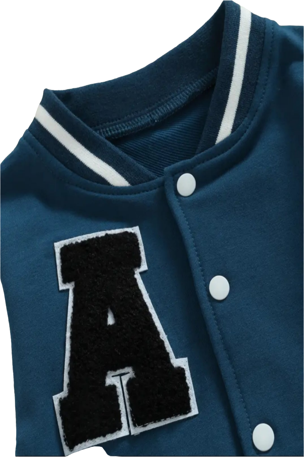 Baseballjack "A" Blauw