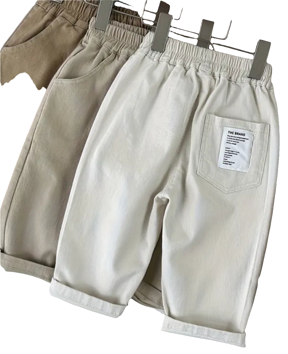 pantalon kaki of beige
