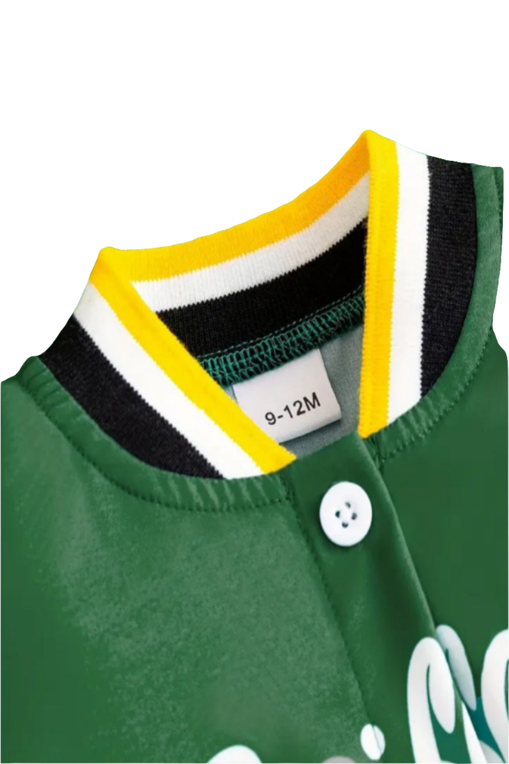 Baseball Shirt en short " California " groen