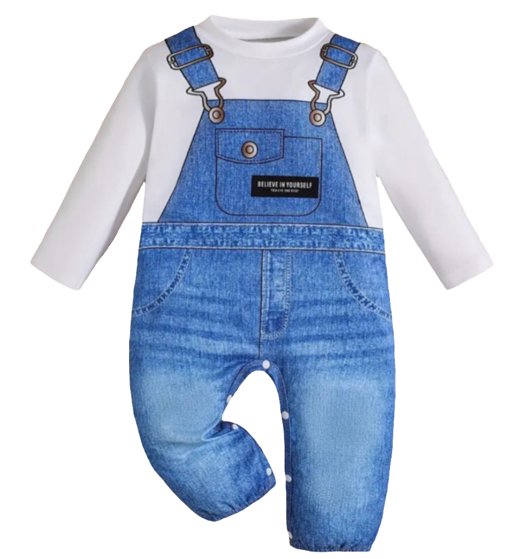 Boxpak denimstijl blauw  te combineren met de denimgymp