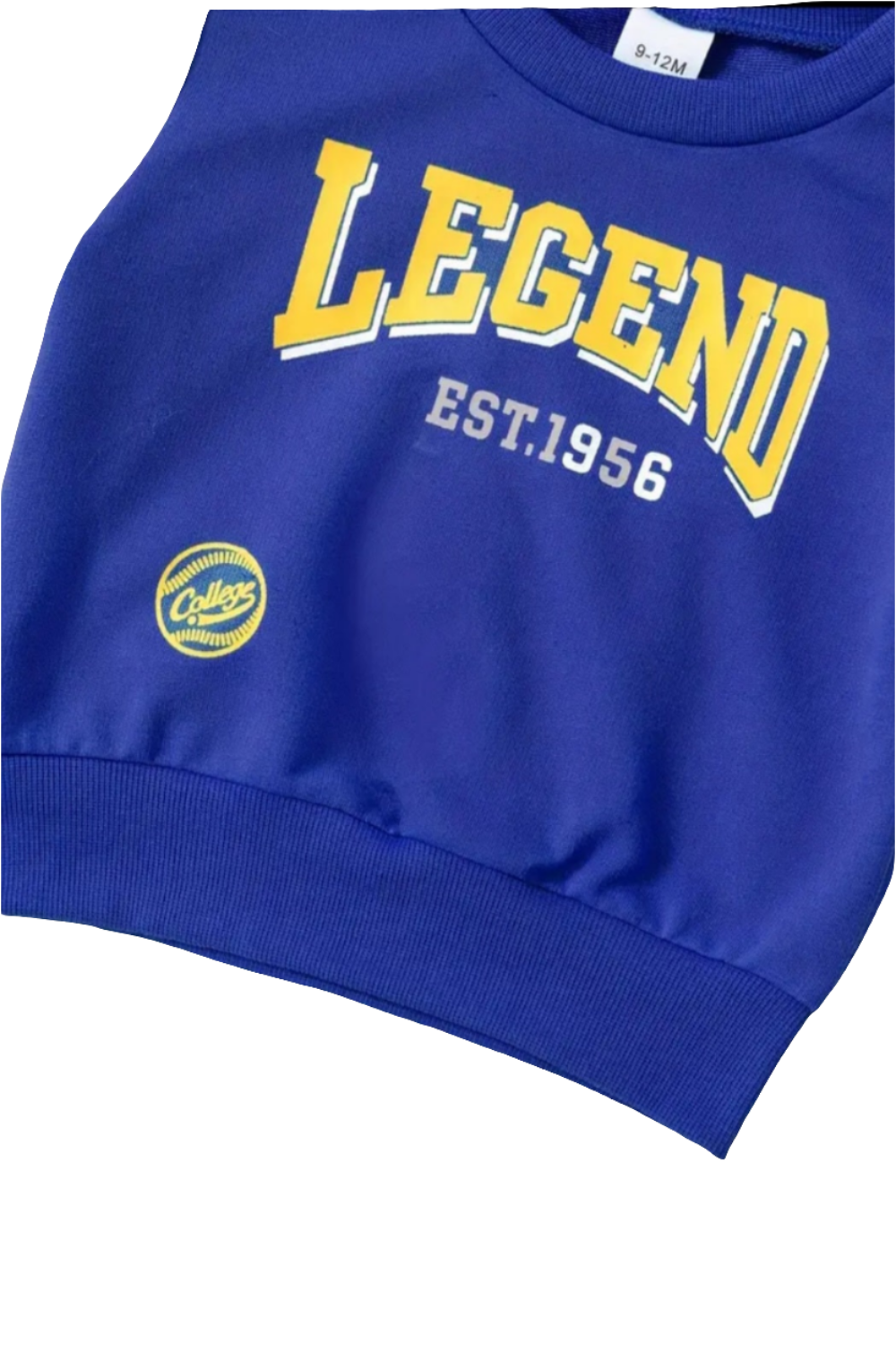 Baseball Joggingpak " LEGEND" blauw/wit/geel