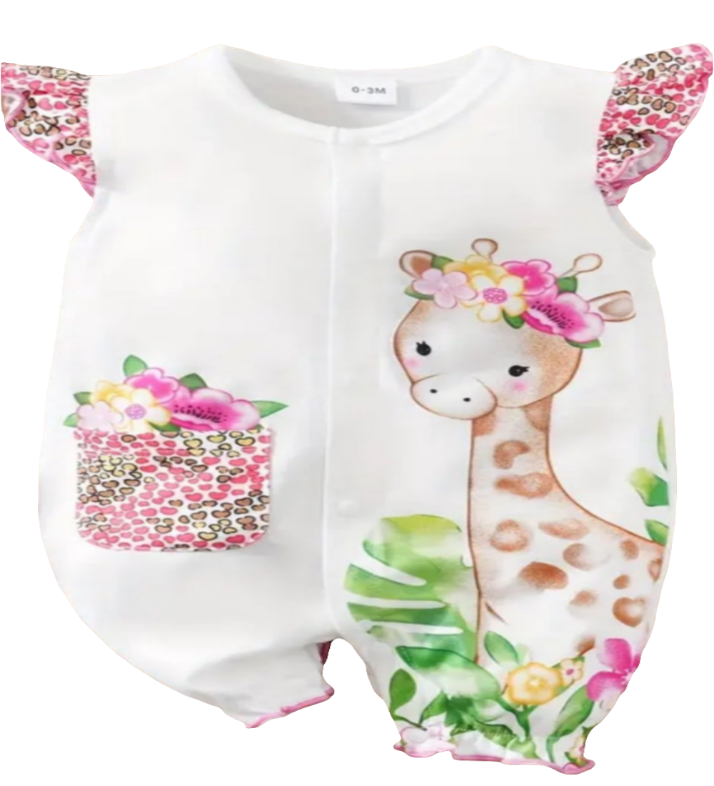 Boxpak met giraf en zebra