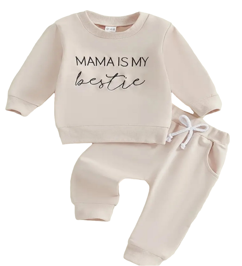 joggingpak"Mama is my bestie"