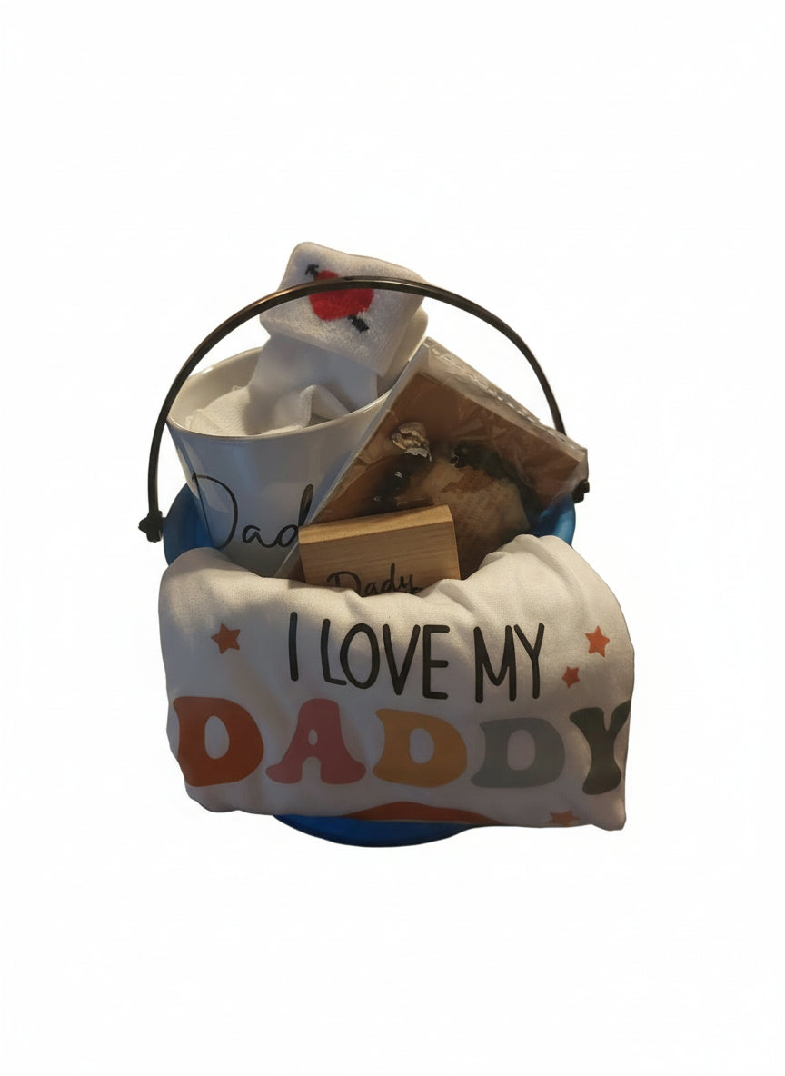 Babybucket pakket PAPA. Diverse babybuckets verkrijgbaar.