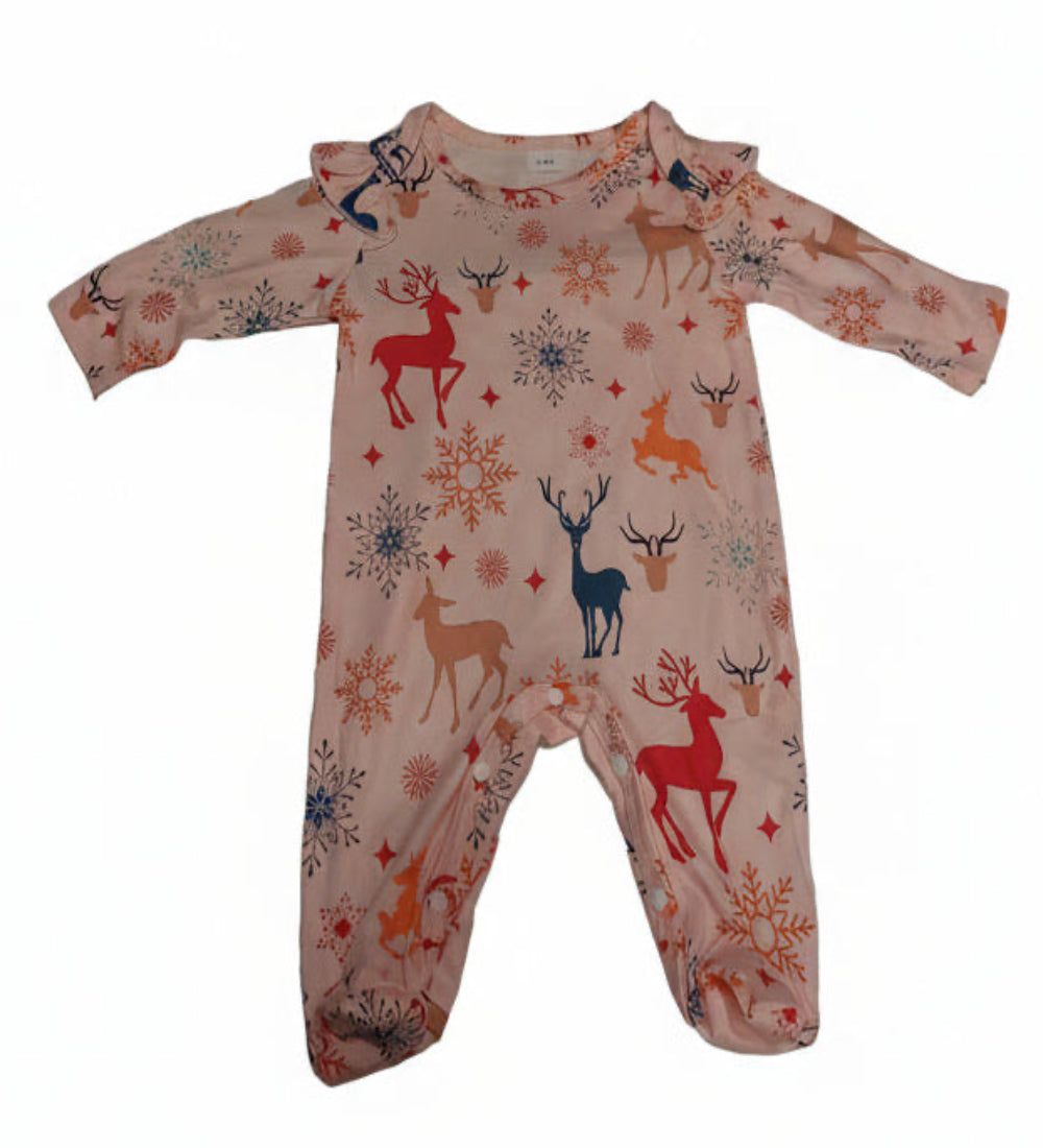 Boxpak roze met herten