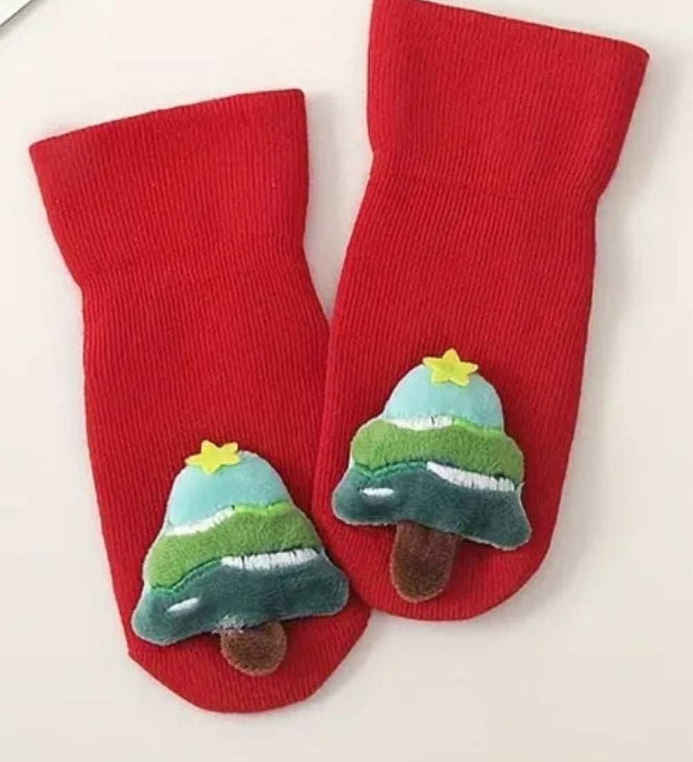 sokken kerst met kerstman of kerstboom of rendier