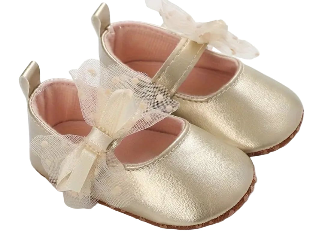 ballerina met tule in zilver of goud