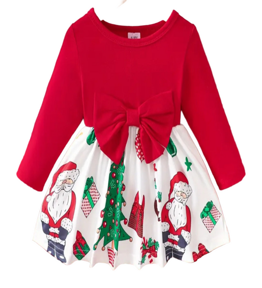 Kerstjurken rood en groen