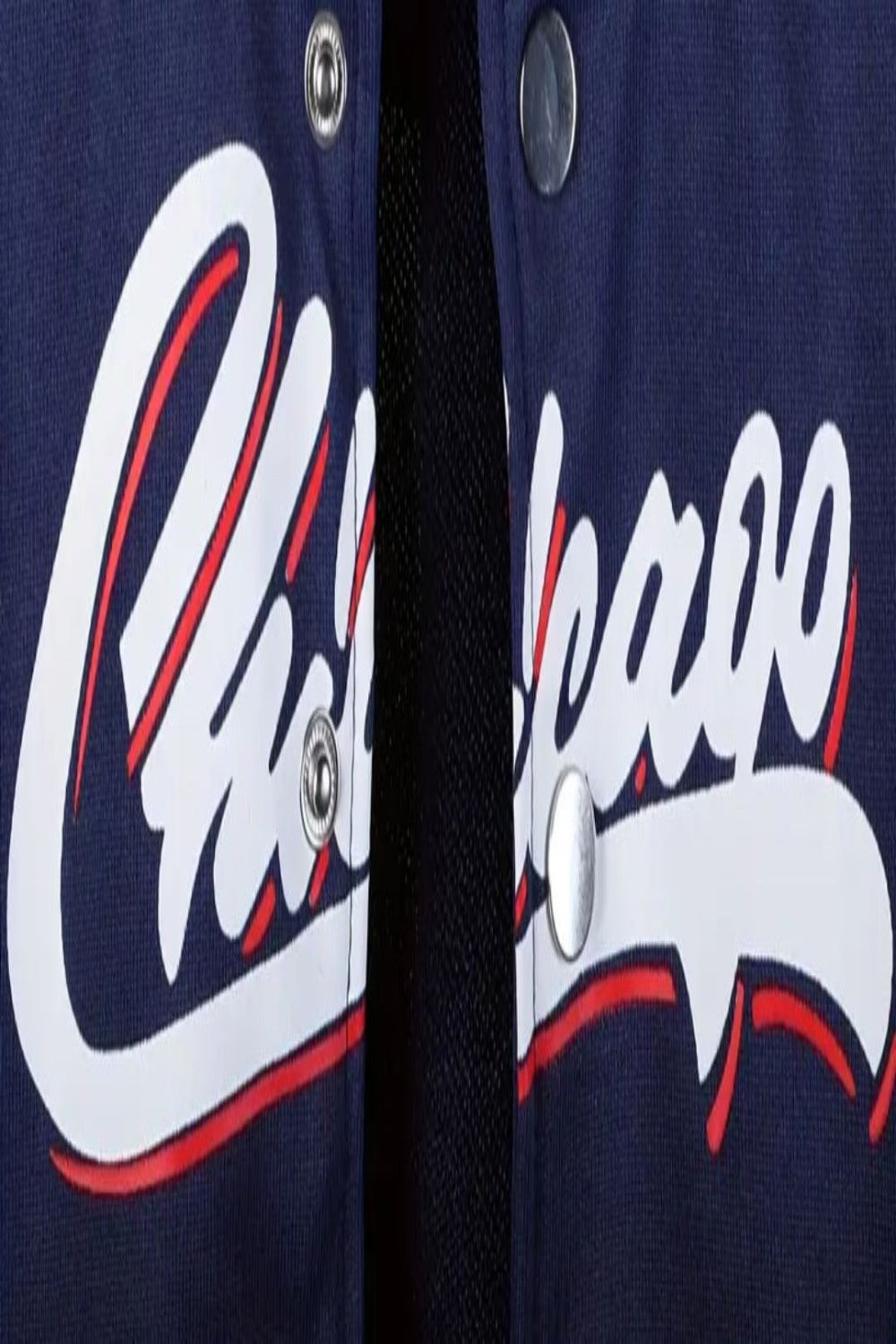 Baseball joggingpak “ CHICAGO” blauw/oranje