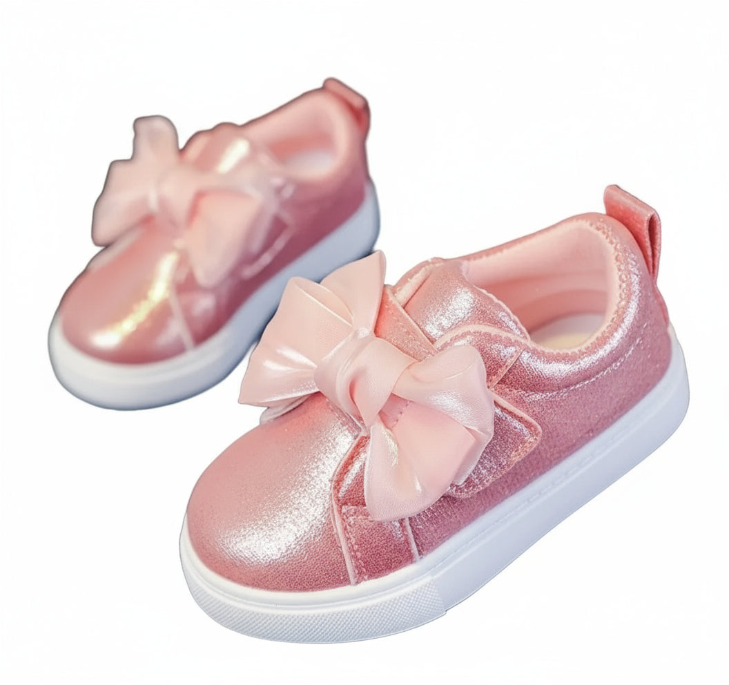 gymp zilver of goud glitter met strikje