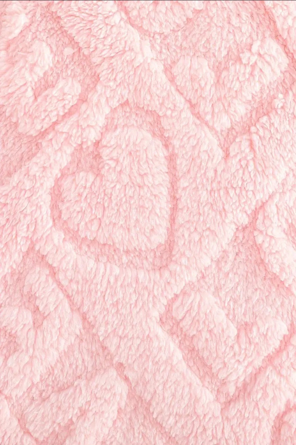 Jasjes van fleece met hartjes