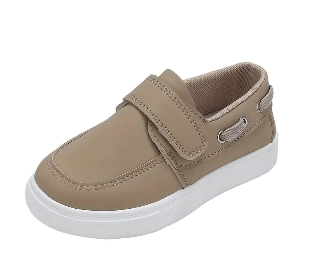 mooie instapper beige pu leder