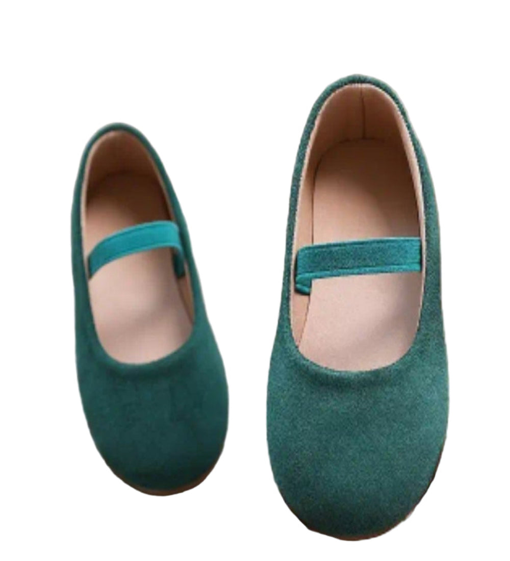 ballerina groen , blauw en rood