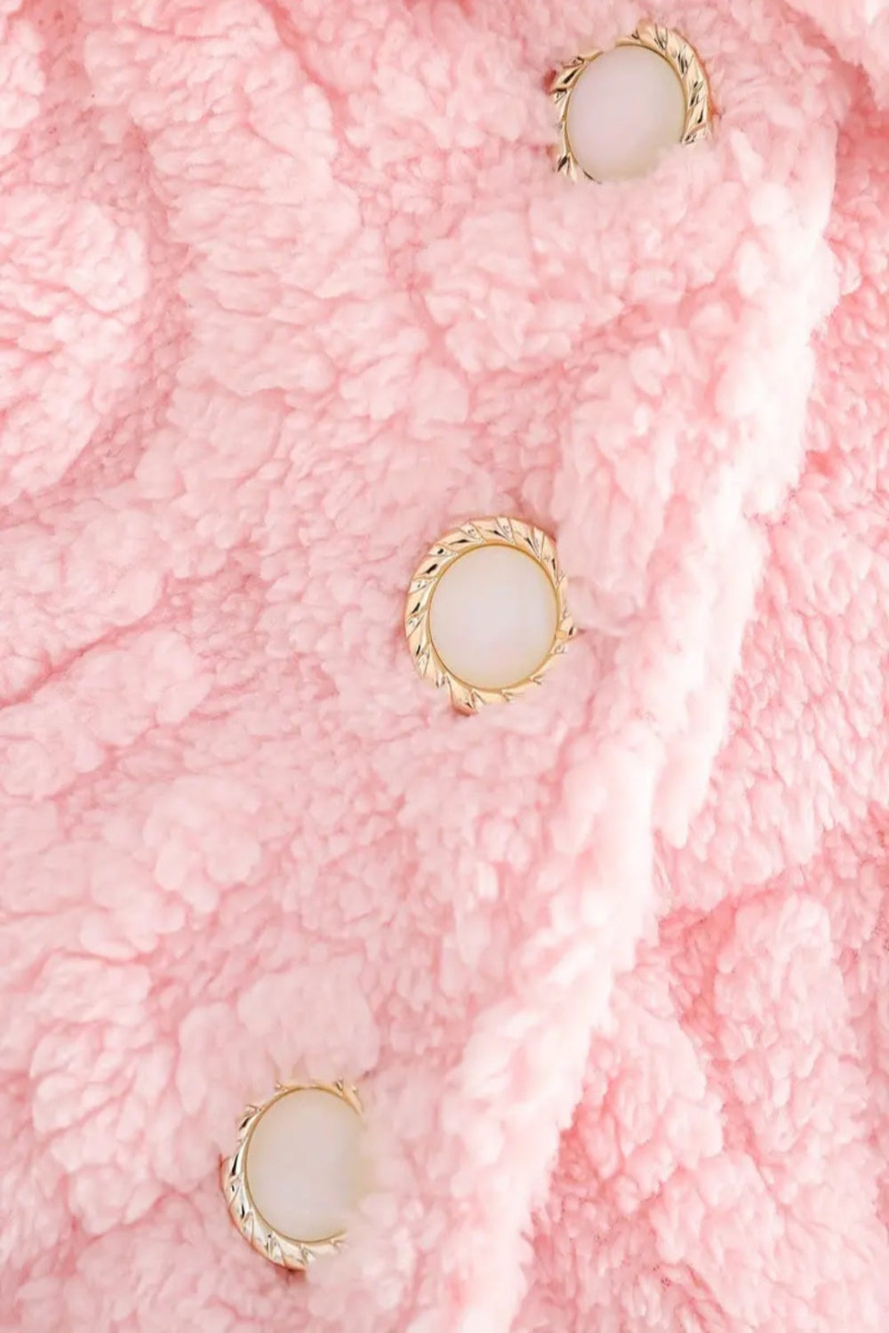 Jasjes van fleece met hartjes