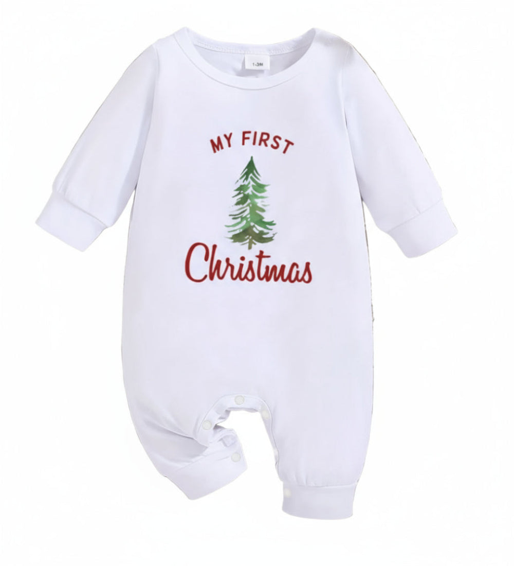 Boxpak wit "Mijn eerste Kerst" 